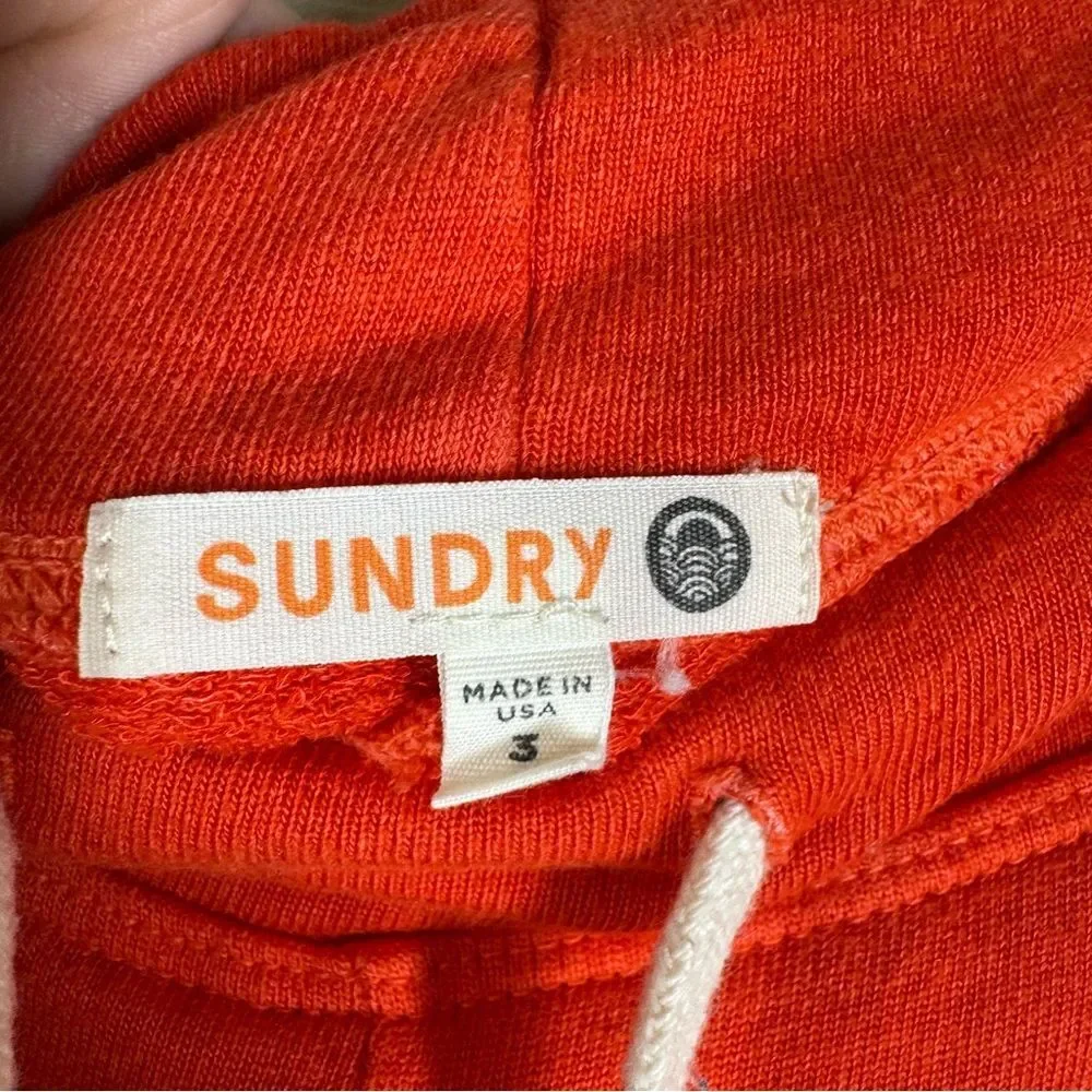 Sundry Red Stars Basic Jogger Sweatpants Comfy Loungewear Women’s 3 Or Large - Picture 3 of 5